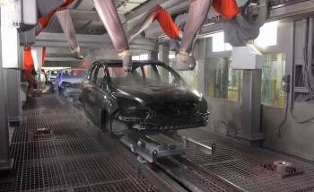 Nearly all automotive factory paint finishes are a base coat/clear coat system